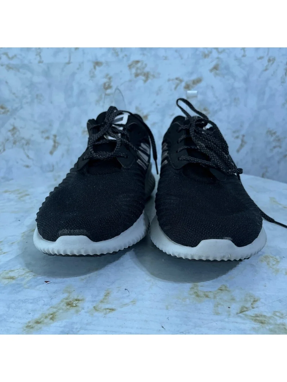 Adidas Alphabounce RC Men's Size 12 Running Shoes Black Gray Athletic Sneakers